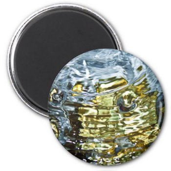 Abstract Water Photography Magnet by RosaAzulStudio at Zazzle