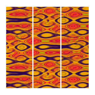 Abstract Water seamless pattern I + your ideas Triptych