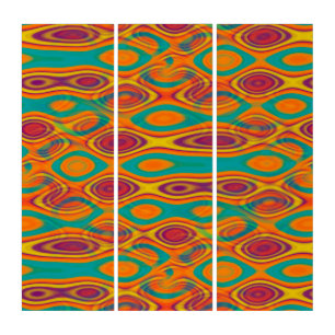 Abstract Water seamless pattern III + your ideas Triptych