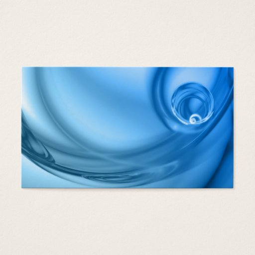 Customizable Abstract Water Swirl Textured Business Card Templates