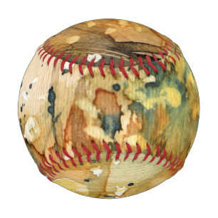 Abstract watercolor and old background baseball