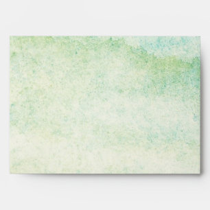 Abstract watercolor background envelope