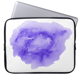 Abstract watercolor background image with a liquid laptop sleeve