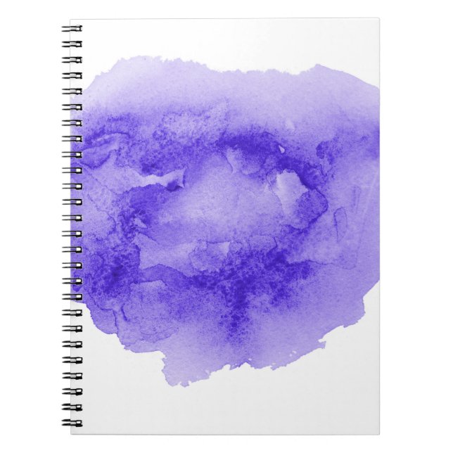 Abstract watercolor background image with a liquid notebook (Front)