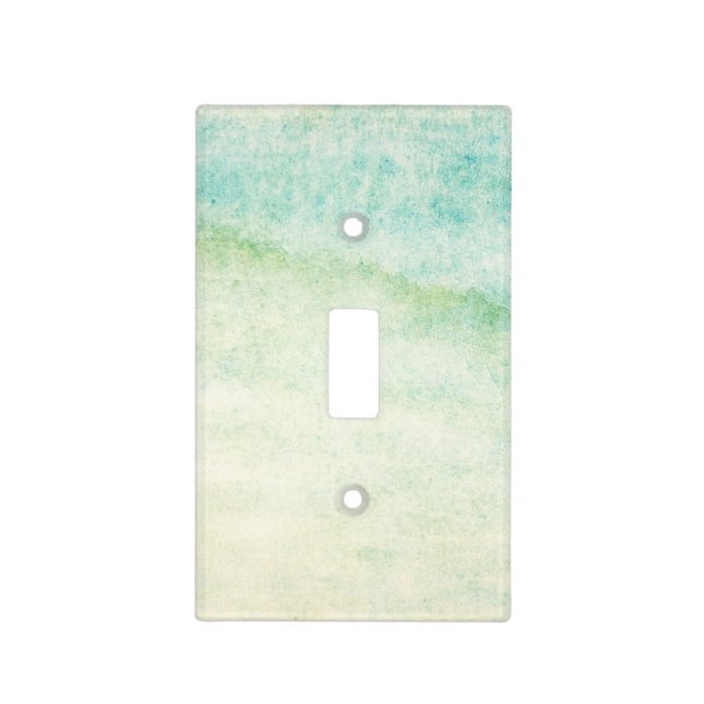 Abstract  watercolor background light switch cover (Front)