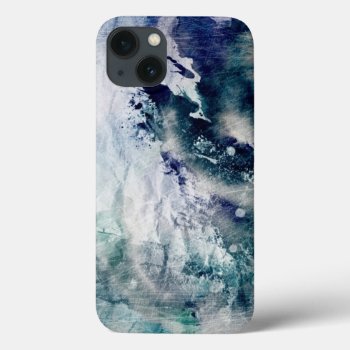 Abstract Watercolor Background On Grunge Paper 2 Iphone 13 Case by watercoloring at Zazzle