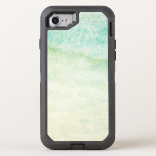 Abstract watercolor background OtterBox defender iPhone SE/8/7 case