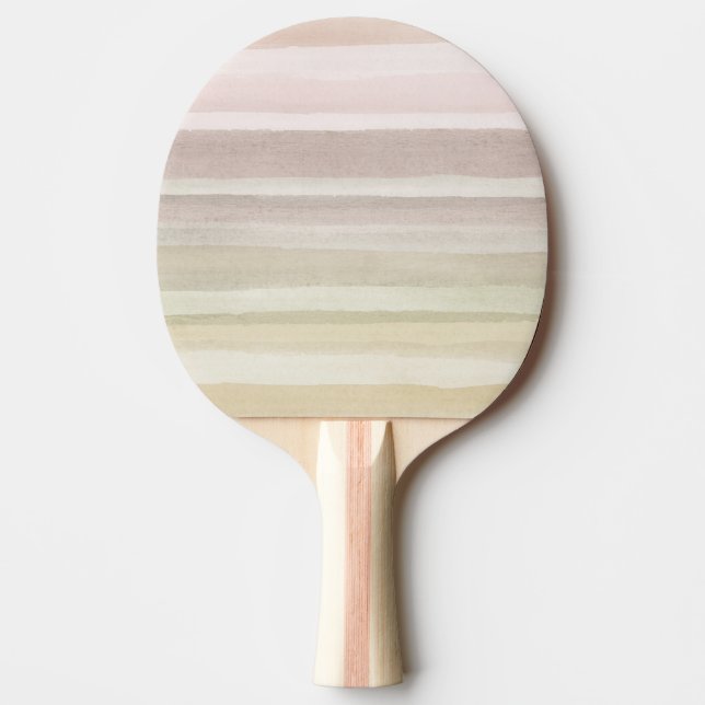 Abstract watercolor background Ping-Pong paddle (Front)