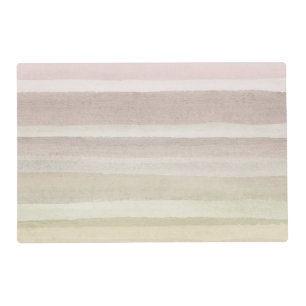 Abstract watercolor background placemat