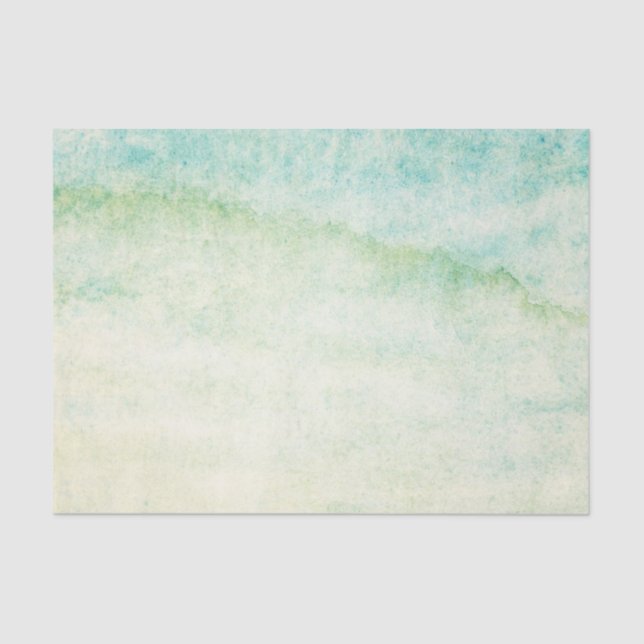 Abstract  watercolor background tissue paper (Front)