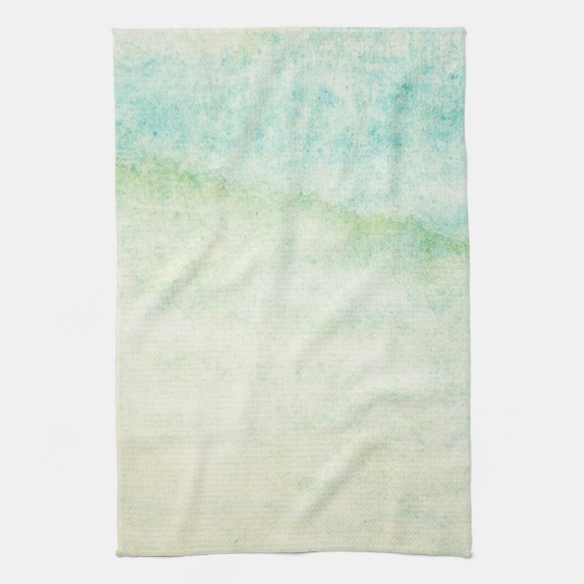 Abstract  watercolor background towel (Vertical)