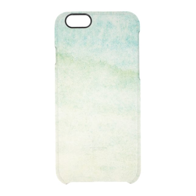 Abstract  watercolor background uncommon iPhone case (Back)