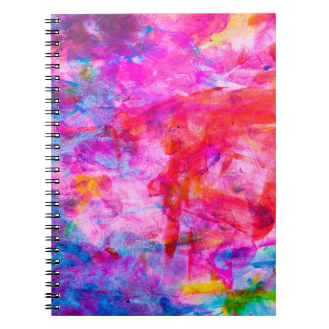 Abstract watercolor backgroundcolor,background,pai notebook (Front)