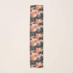 Abstract Watercolor Celestial Symphony Scarf