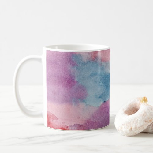 Abstract Watercolor Coffee Mug