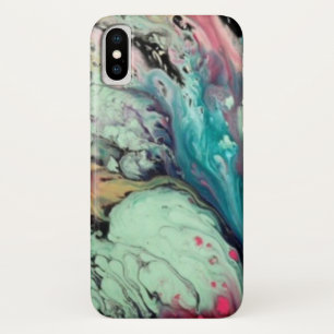 Abstract Watercolor Design  iPhone X Case