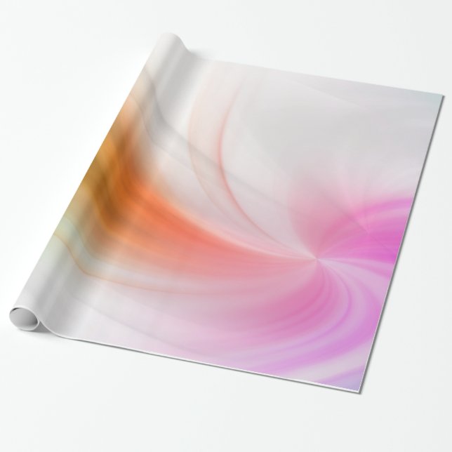 Abstract Watercolor Elegant hand painted Wrapping Paper (Unrolled)