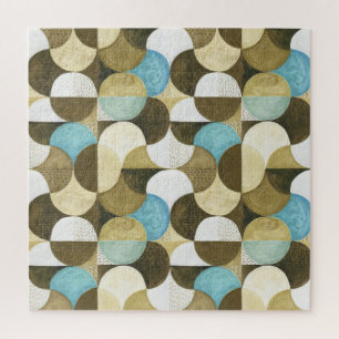 Abstract Watercolor Hand Drawn Jigsaw Puzzle