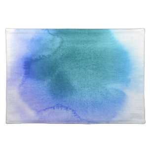 Abstract watercolor hand painted background 12 placemat