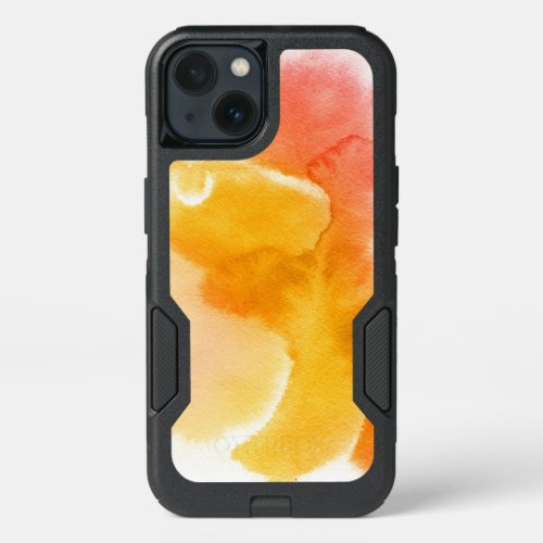 Abstract watercolor hand painted background 13 iPhone 13 case