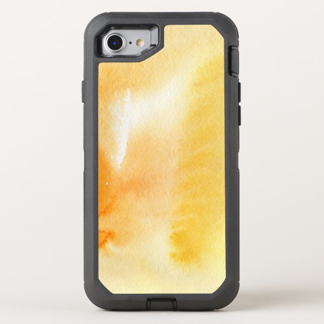 Abstract watercolor hand painted background 14 otterbox iPhone case (Back)