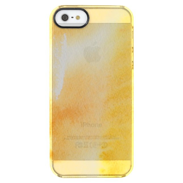 Abstract watercolor hand painted background 14 uncommon iPhone case (Back)