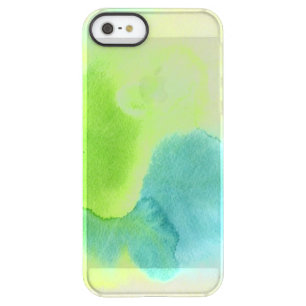 Abstract watercolor hand painted background 16 permafrost iPhone SE/5/5s case