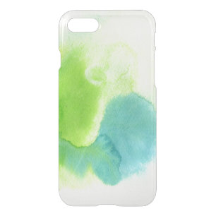 Abstract watercolor hand painted background 16 iPhone SE/8/7 case