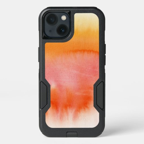 Abstract watercolor hand painted background 17 iPhone 13 case