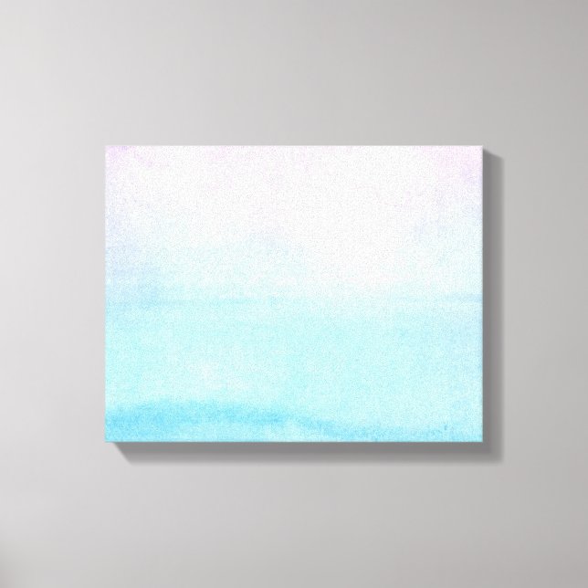 Abstract watercolor hand painted background 18 canvas print (Front)