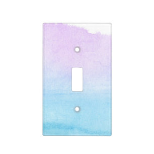Abstract watercolor hand painted background 18 light switch cover