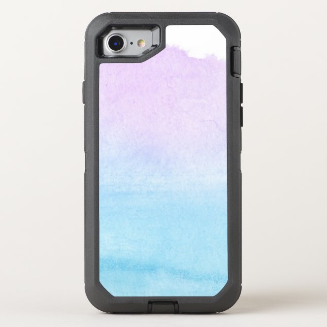 Abstract watercolor hand painted background 18 otterbox iPhone case (Back)