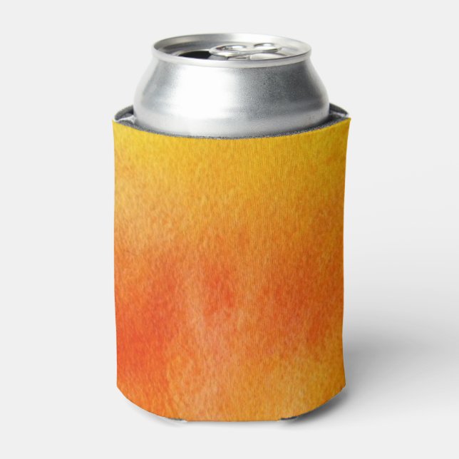 Abstract watercolor hand painted background 19 can cooler (Can Front)