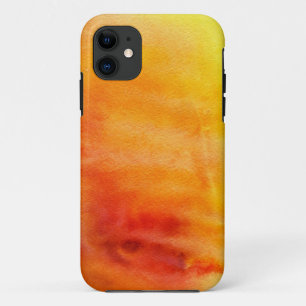 Abstract watercolor hand painted background 19 iPhone 11 case