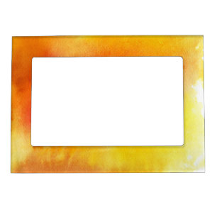 Abstract watercolor hand painted background 19 magnetic frame