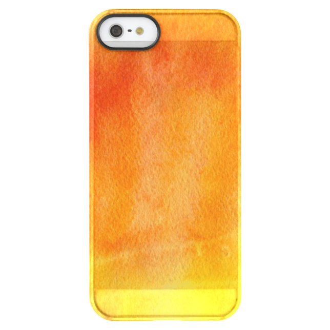 Abstract watercolor hand painted background 19 uncommon iPhone case (Back)