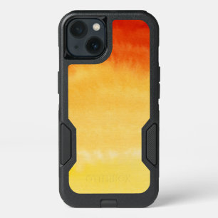 Abstract watercolor hand painted background. 2 iPhone 13 case