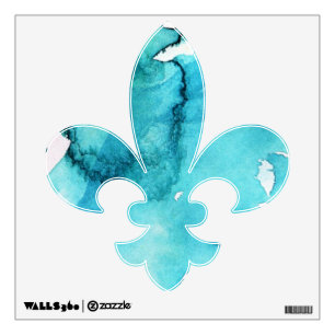 Abstract watercolor hand painted background 2 wall decal