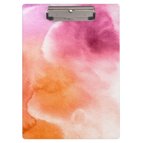Abstract watercolor hand painted background 3 3 clipboard