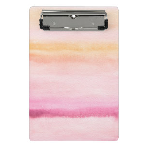 Abstract watercolor hand painted background 4 3 mini clipboard