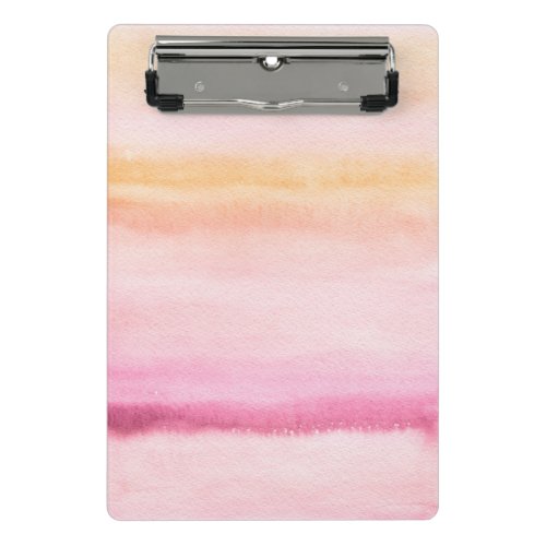Abstract watercolor hand painted background 4 3 mini clipboard