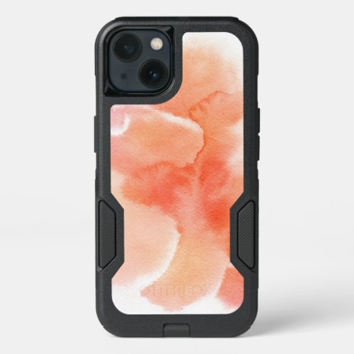 Abstract watercolor hand painted background 4 iPhone 13 case