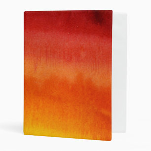 Abstract watercolor hand painted background 5 mini binder