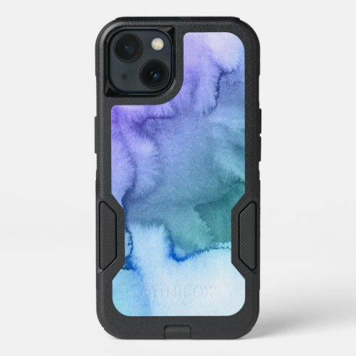 Abstract watercolor hand painted background 6 2 iPhone 13 case