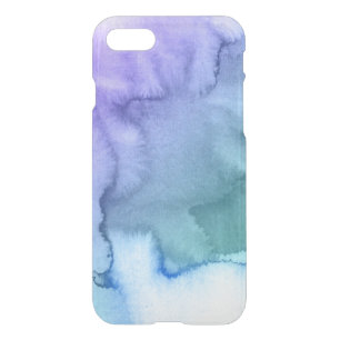 Abstract watercolor hand painted background 6 iPhone SE/8/7 case
