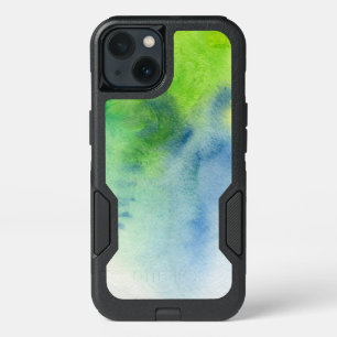Abstract watercolor hand painted background 8 iPhone 13 case