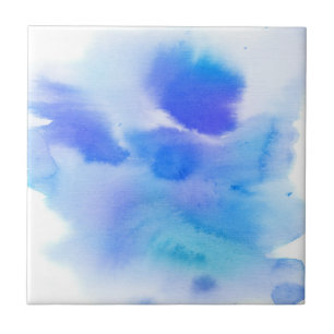 Abstract watercolor hand painted background. ceramic tile