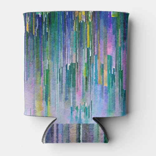 Abstract watercolor oil paint background can cooler