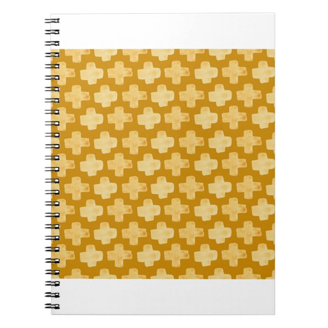 Abstract watercolor seamless pattern, handdrawn il notebook (Front)