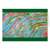 Abstract watercolor seaweed (Front Horizontal)